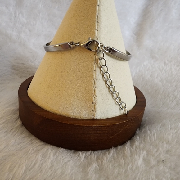 Silver Sugar Skull Bracelet - Picture 5 of 9